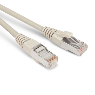 Шнур коммутационный Hyperline PC-LPM-STP-RJ45-RJ45-C5e-1M-LSZH-GY