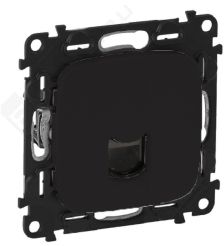 Розетка информационная Legrand Valena Allure, 1x RJ45, кат. 6, неэкр., внешняя, 51х58 мм (ВхШ), цвет: антрацит, (LEG.753952)