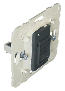 Розетка информационная Efapel MEC21, 1x RJ45, кат. 5е, экр., цвет: бежевый, (21443)