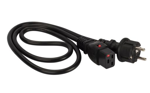 Шнур для блока питания Lanmaster LAN-PP19L/SH-3.0-BK