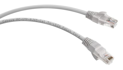 Шнур коммутационный Cabeus PC-UTP-RJ45-Cat.5e-20m-LSZH