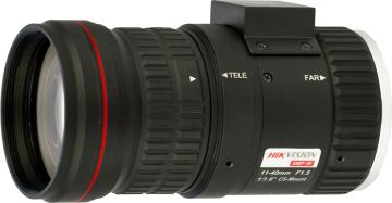 Объектив HIKVISION, вариофокальный, 1/1,8’, длина объектива: 93,3 мм, Ø: 48 мм , ИК-фильтр, объе-в: 8 Мп, F 1,5, управление диафрагмой: P-Iris, рабоче