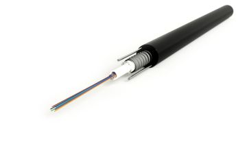 (Архив)Кабель ВО Hyperline Loose tube, 4хОВ, , PE, Ø 8,1мм, цвет: чёрный