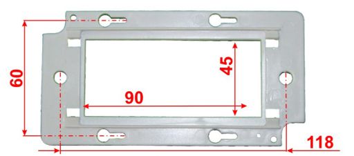 Суппорт Lanmaster LAN-PF45x90