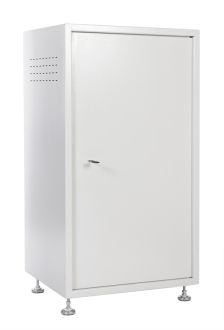 Шкаф телекоммуникационный напольный ЦМО ШТК-А, 18U, 910х600х530 мм (ВхШхГ), цвет: серый, (антивандальный) 