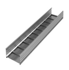 Лестничный лоток DKC U5 combitech, листовой, тяжелый, неперфорированный, 400х200х3000 (ШхВхД), толщина: 1,5 мм, сталь, покрытие: м. Сендзимира