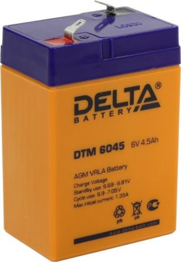 Аккумулятор для ИБП Delta Battery DTM 6045