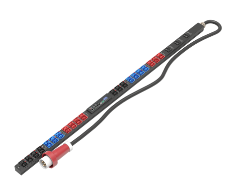 Блок силовых розеток Rem R-3MC3-3x63-21C13L-21C39L-A-MI-1820-1.8-3PN-B