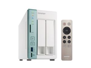 Сетевой накопитель QNAP, память 36 ТБ, слотов 2, вертикальн., D2 Pro