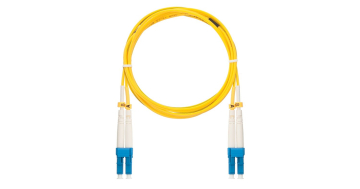Комм. шнур оптический Nikomax, Duplex LC/LC (UPC), OS2 9/125, LSZH, 3м, D 2мм, цвет: жёлтый