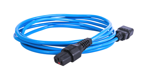 Шнур для блока питания Rem R-10-Cord-C13-C14-3-Blue