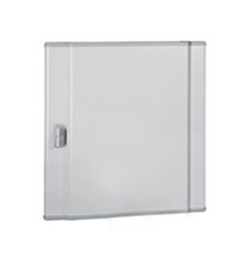 Дверь (к щиту) Legrand XL³ 160, выгнутая, металл, для щитов h=600mm, цвет: серый