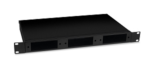 Бокс оптический Cabeus FO-19-3FP-BK