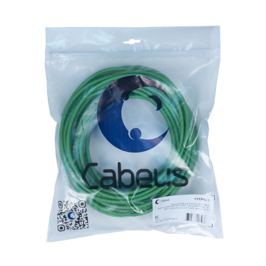 Кабель витая пара Cabeus UTP-4P-Cat.6-SOLID-LSLTx-GN-25