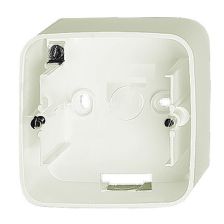 Коробка открытого монтажа Legrand Valena Allure, внешняя, 89х89х45 мм (ВхШхГ), с крепежными винтами, 1 модуль, цвет: белый