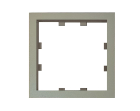 Адаптер Rikett Classic, 55х55 мм (ВхШ), цвет: платина, (32881 PL)