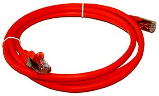 Шнур коммутационный Lanmaster LAN-PC45/S5E-5.0-RD