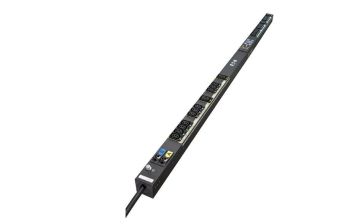 БРП (PDU) Managed Eaton, IEC 60320 С13 х 20, IEC 60320 С19 х 4, 1604х53х52 мм (ВхШхГ), 32А, 1ф, вход IEC 60309, шнур 3 м, чёрный, 7,4 кВт