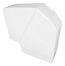 Плоский угол Efapel Серия 10, 90 град., на защелках, для кабель-канала, 90х50 мм (ШхГ), цвет: белый