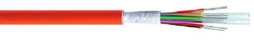 Кабель ВО Belden Tight Buffer,  16хОВ, OM2 50/125, FRNC/LSNH, Ø 8,6мм, универсальный, небронированный, цвет: оранжевый