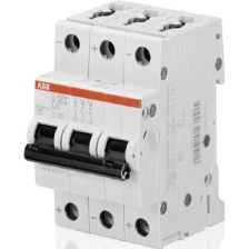 Автоматический выключатель ABB S200, 3 модуль, K класс, 3P, 50А, 10кА, (2CDS273061R0577)