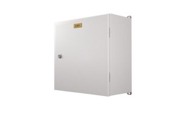 Шкаф электротехнический настенный Elbox EMW, IP66, 600х600х300 мм (ВхШхГ), дверь: металл, металл, цвет: серый, Ограниченно годен