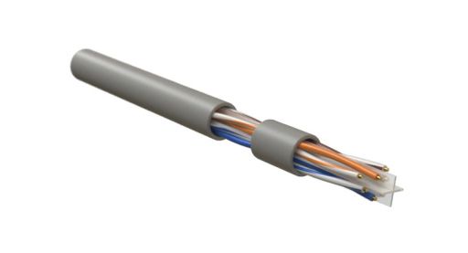 Кабель интерфейсный промышленный Hyperline IUUTP4-C6-S23/1-FRPVC-GY