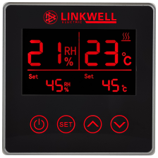Гигротерм LINKWELL ELECTRIC, с цифровым дисплеем, KTH082