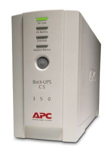 ИБП APC Back-UPS, 350ВА, линейно-интерактивный, напольный, 91х284х165 (ШхГхВ), 230V,  однофазный, (BK350EI)