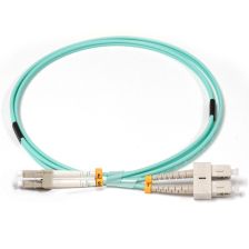 (Архив)Комм. шнур оптический RiT, Duplex SC/LC, OM3 50/125, LSZH, 3м, цвет: голубой