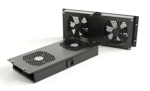 Вентиляторный модуль Hyperline TFAB-T2FR-RAL9004