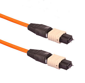 Коммутационный шнур оптический Hyperline FHD-MC3-50-MPOM12/PS-MPOM12/PS-A-20M-LSZH-OR