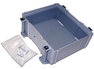 Коробка Lanmaster, в бетонный пол