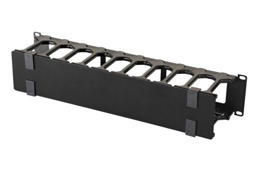 Организатор коммутационных шнуров Eurolan 25B-2U-16BL