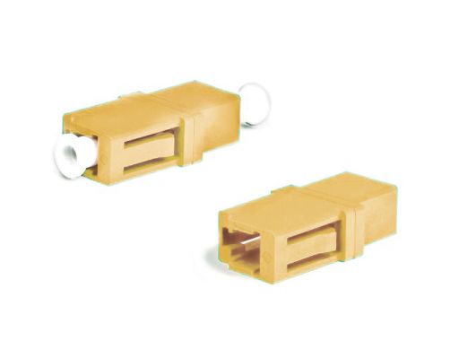 Проходной адаптер оптический Hyperline FA-P00Z-LC/LC-N/WH-BG