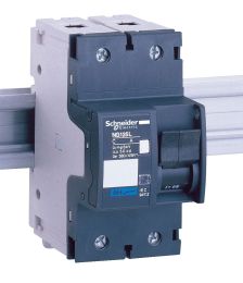 Автоматический выключатель Schneider Electric Acti 9, 3 модуль, D класс, 2P, 50А, 50кА, (18845)
