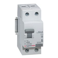 Устройство защитного отключения Legrand TX3, тип: AC, 2 модуль, 2Р, 40А/30мА,  (403001)