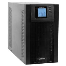 ИБП Powerman ONLINE, 3000ВА, lcd, встроенный байпас, онлайн, напольный, 191х460х337 (ШхГхВ), 220V,  однофазный, Ethernet, (POWERMAN Online 3000)