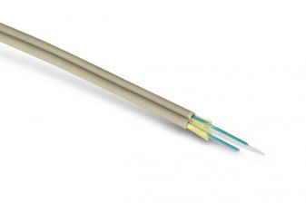 Кабель ВО Belden Tight Buffer,  2хОВ, OM1 62,5/125, FRNC/LSNH, Ø 2,8мм, внутри зданий, небронированный, цвет: серый