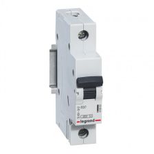 Автоматический выключатель Legrand RX³, 1 модуль, C класс, 1P, 6А, 4,5кА, (LEG.419661)