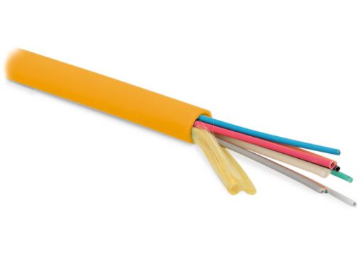 Кабель волоконно-оптический Hyperline FO-MB-IN-62-48-LSZH-OR