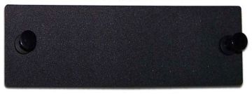 Заглушка Hyperline 120х32, для FO-19BX, цвет: чёрный