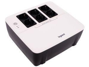 ИБП Legrand KEOR Multiplug, 800ВА, линейно-интерактивные, напольный , 1 х АКБ: 12v 9ah, 97,5х229х250 (ШхГхВ), 220-240V,  однофазный, (LEG.310039)
