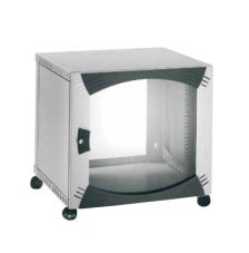 Шкаф телекоммуникационный настенный Schneider Electric, 19", 6U, 371х600х400 мм (ВхШхГ), дверь: стекло, сварной, цвет: серый