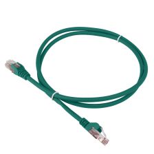 Шнур комм. Lanmaster, кат. 6, неэкр., UTP, RJ45/RJ45, LSZH, AWG24, 1.5м, зелёный