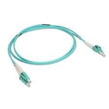 Комм. шнур оптический Legrand LCS3, Duplex LC/LC (UPC/UPC), OM4 50/125, LSZH, 3м, белый хвостовик, цвет: синий