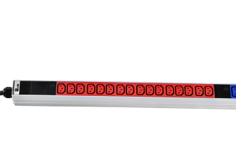 Блок распределения питания Rem Rem-3x16, 3м, IEC С13 х48, 1463х45х60 мм(ВхШхГ), 16А, 3ф, подкл IEC 320 309 3PN, индикатор, алюминий