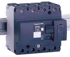 Автоматический выключатель Schneider Electric Acti 9, 12 модуль, D класс, 4P, 63А, 50кА, (18864)