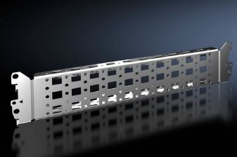 Профиль монтажный Rittal VX25, внешний, 64х400х18 мм (ВхШхГ), для шкафов RITTAL, сталь