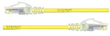 Шнур комм. Siemon MC, кат. 5е, неэкр., U/UTP, RJ45/RJ45, CM, 1.5м, жёлтый, без защитного колпачка, без упаковки